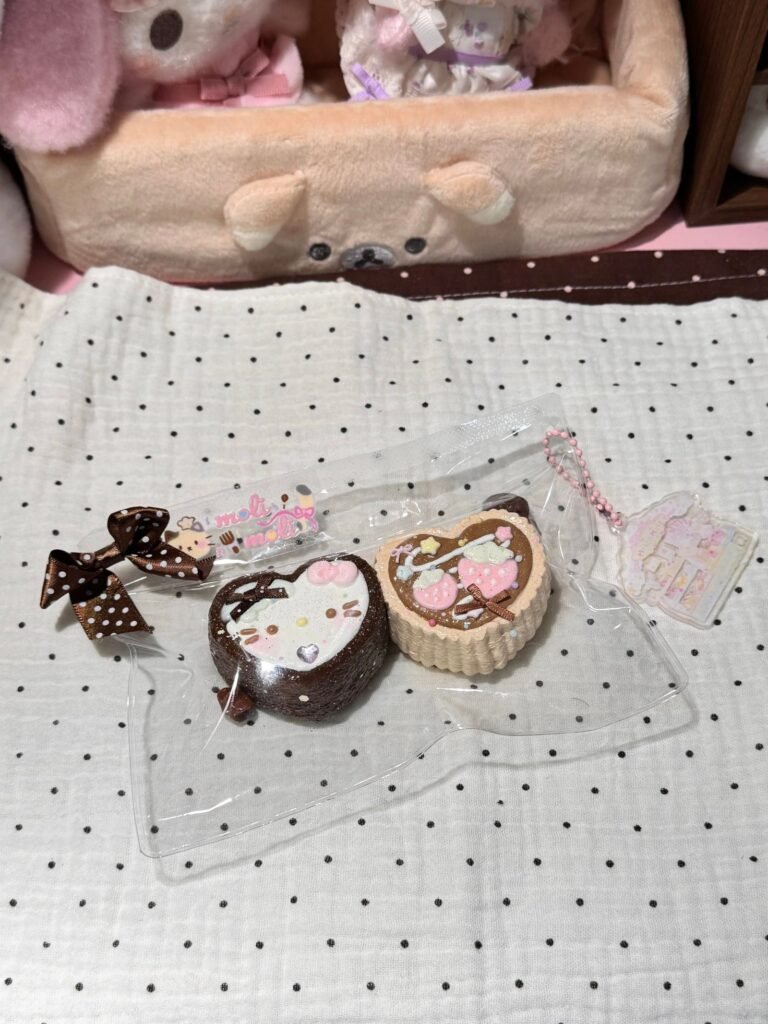 91031 Moli & Moli Heart Cookie Set (Cream Paste Texture Series) / Moli&Moli捏捏 爱心饼干套组（乳膏泥触感系列）