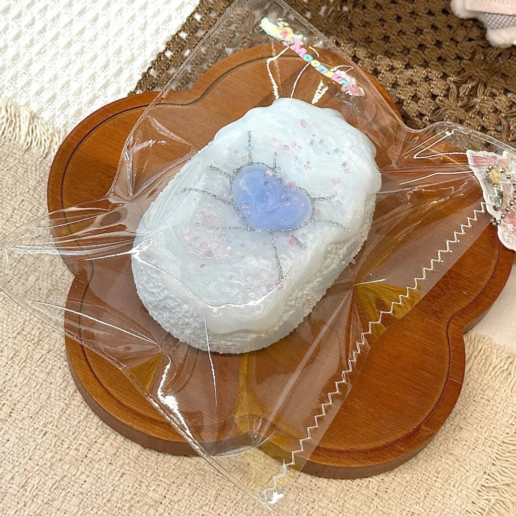 359009 MoonSun Blue Wish Senbei (Whipped Cream Clay Texture Series) / 月芽小屋 心愿仙贝蓝（绵奶油触感系列）