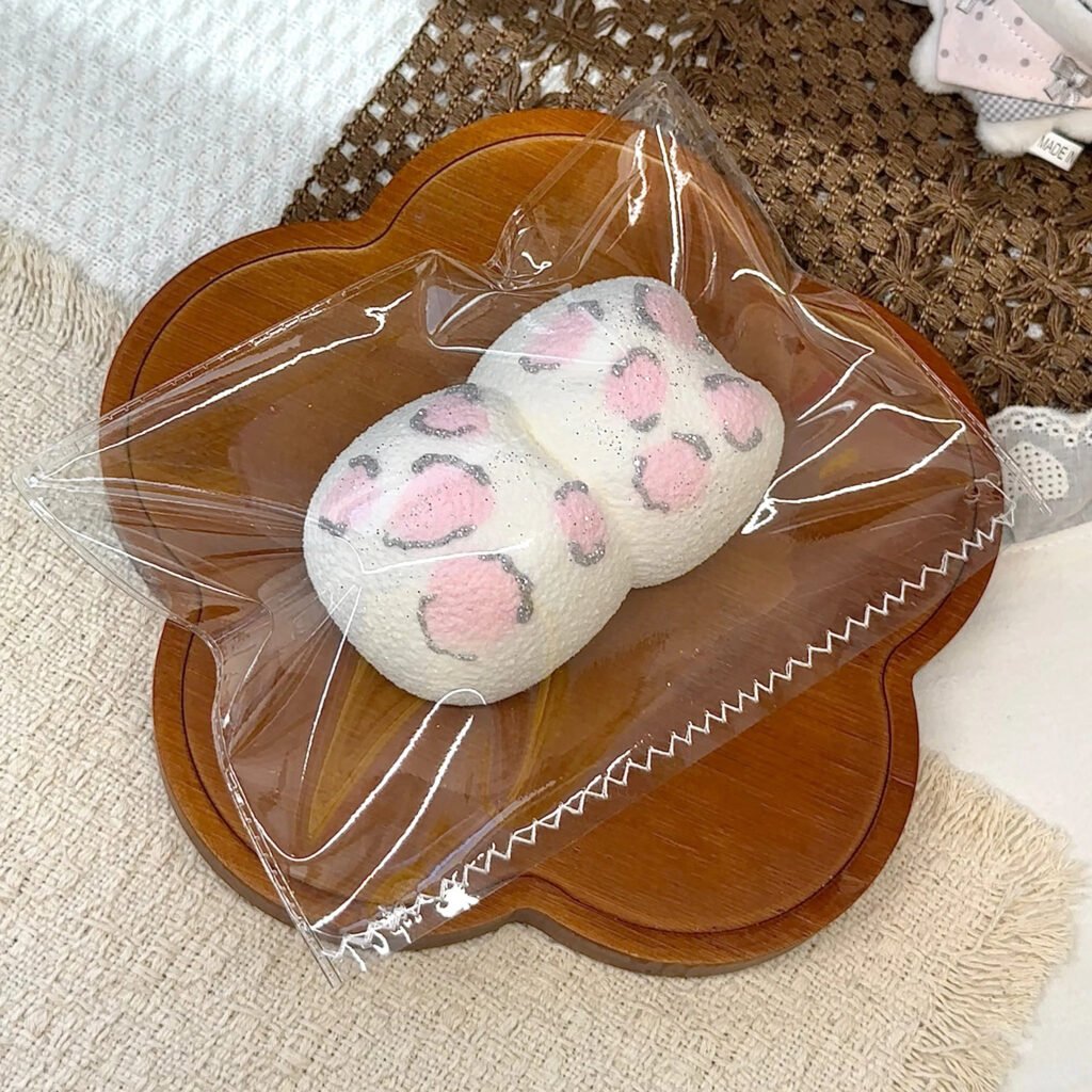 359011 MoonSun Leopard-Print Double Cat Head (Whipped Cream Clay Texture Series) / 月芽小屋 豹纹猫头二连（绵奶油触感系列）