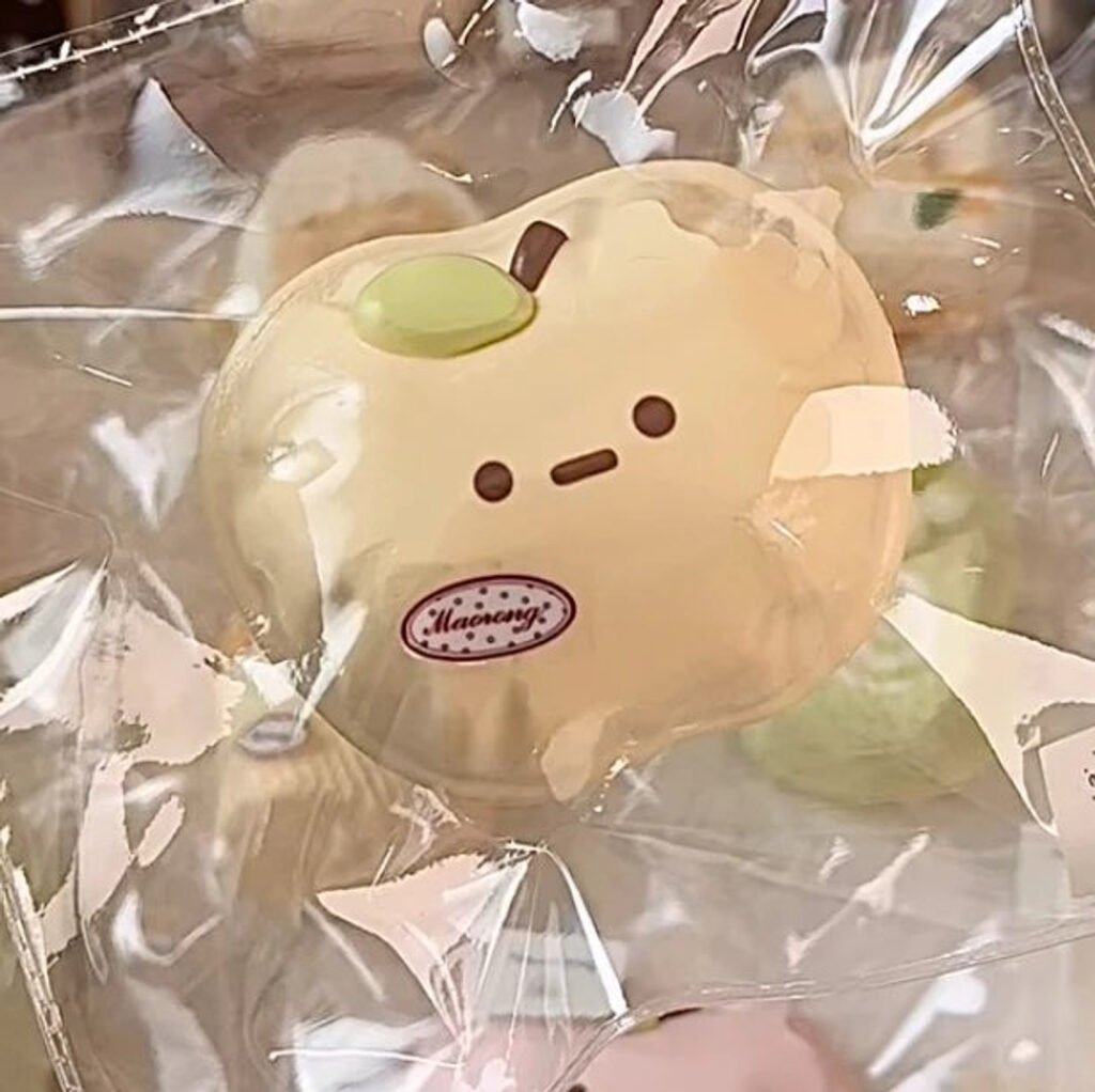 302011 MRCK Yellow Apple (Glutinous Cream Texture Series) / 毛绒创可捏 黄苹果(糯奶油触感系列)