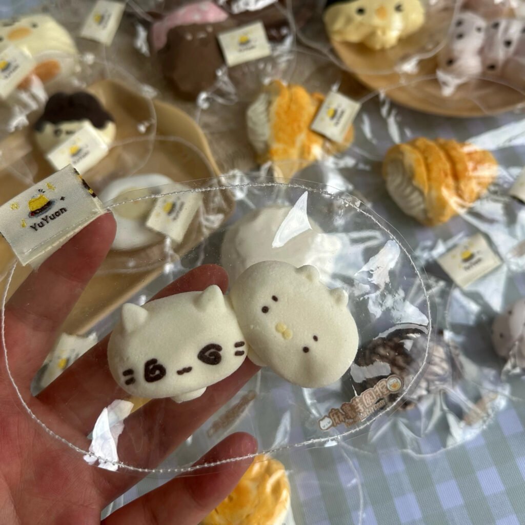 421000 Mochi Taro Nie Studio Mini Double Kitten (Soft Cream Texture Series) / 麻薯芋圆nie studio 小咪二连（微缩）（软奶油触感系列）