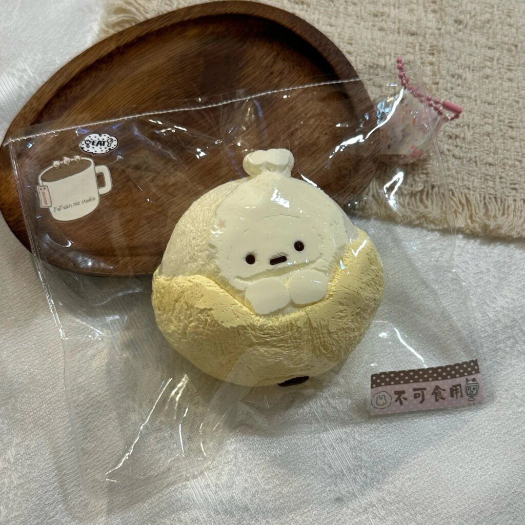 421080 Mochi Taro Nie Studio Large Little Banana (Soft Cream Texture Series) / 麻薯芋圆nie studio 香蕉仔（大号）（软奶油触感系列）