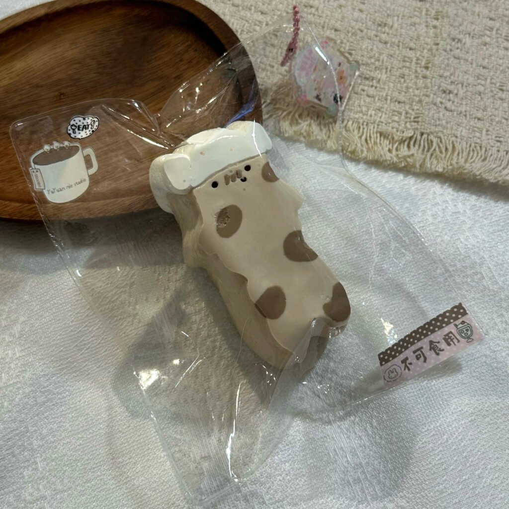 421104 Mochi Taro Nie Studio Large Dazed Bar (Soft Cream Texture Series) / 麻薯芋圆nie studio 呆呆条条（大号）（软奶油触感系列）