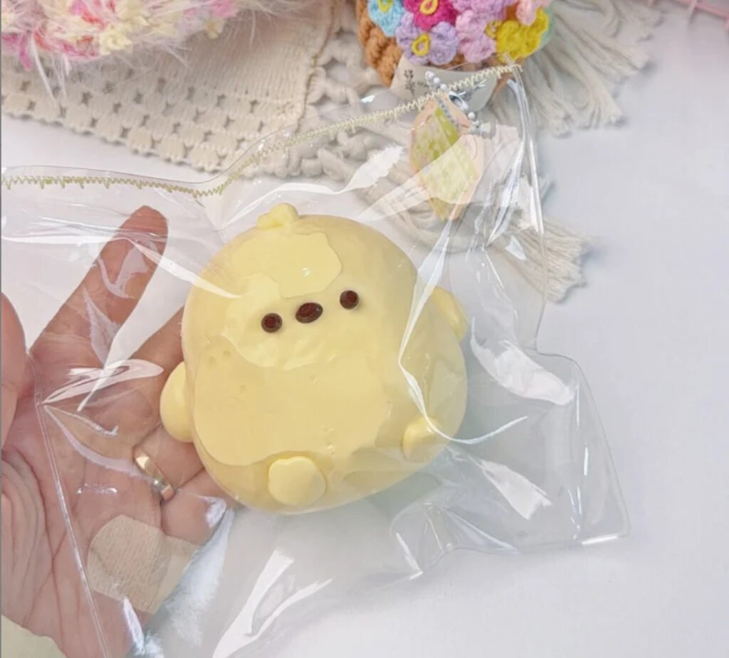 128115 Mumu Nienie Chubby Chick (Mochi Clay Texture Series) / 木木捏捏 胖鸡（麻薯泥触感系列）