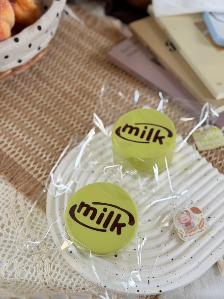 128118 Mumu Nienie Matcha Milk Tablet (Dry Milk Cake Texture Series) / 木木捏捏 抹茶奶片（干奶糕触感系列）