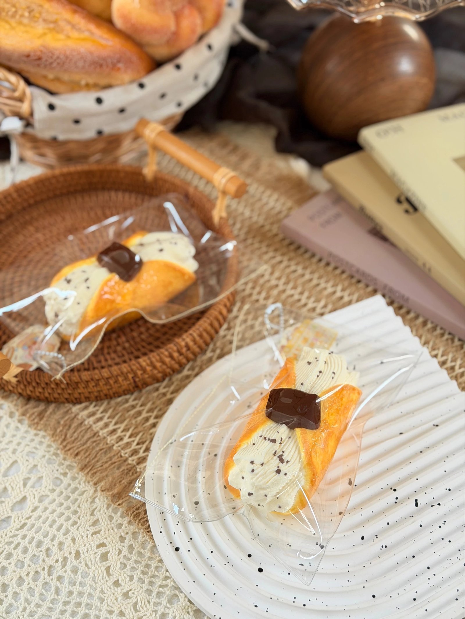 128131 Mumu Nienie Cream Crepe (Mochi Clay Texture Series) / 木木捏捏 奶油可丽饼(麻薯泥触感系列)