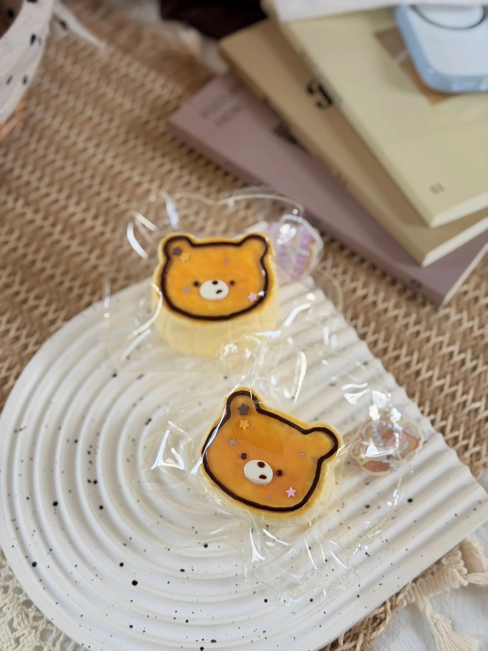 128132 Mumu Nienie Bear Original Mooncake (Mochi Clay Texture Series) / 木木捏捏 小熊原味月饼(麻薯泥触感系列)