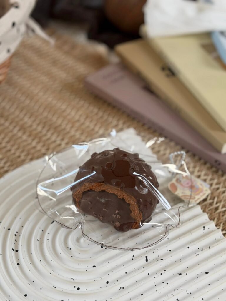 128148 Mumu Nienie Chocolate Cream Puff (Dry Milk Cake Texture Series) / 木木捏捏 巧克力泡芙（干奶糕触感系列）