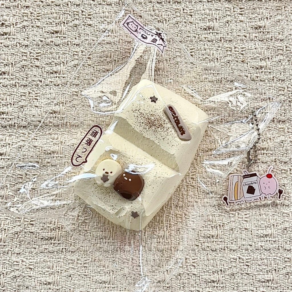 408000 Muxii Black and White Chocolate Marshmallow (Cream Clay Texture Series) / 木兮 黑白巧克力棉花糖（奶油泥触感系列）