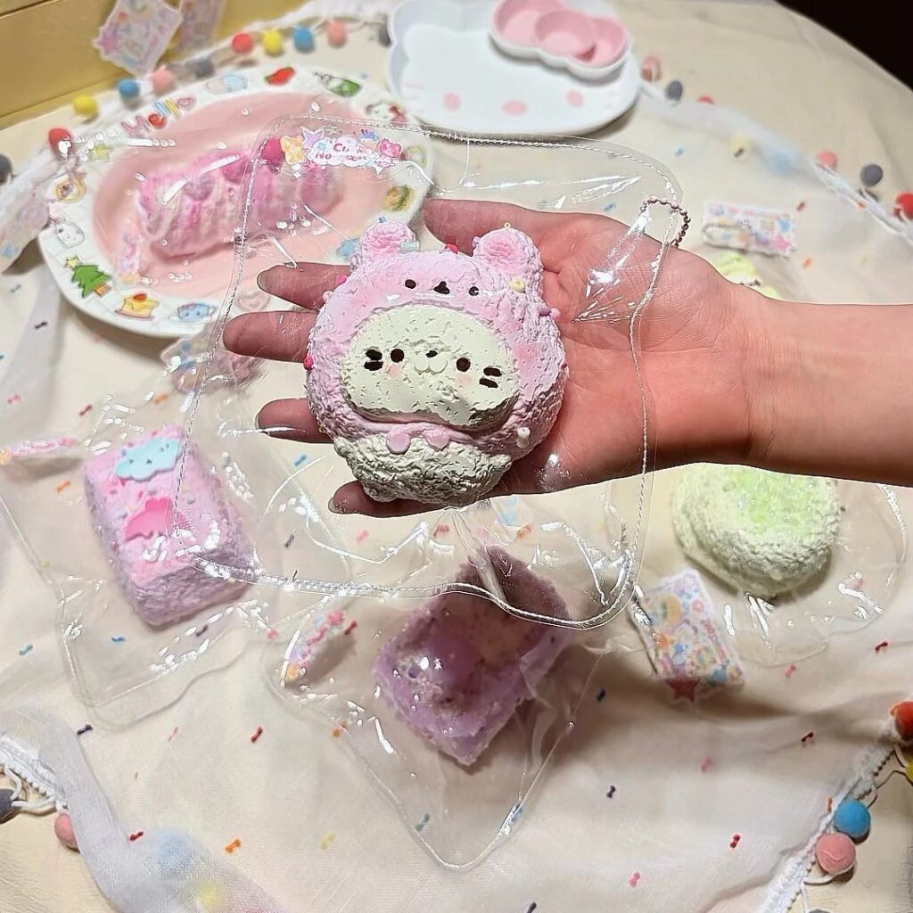 90020 No Cheese Monster Lulu Cat (Chewy Cream Texture Series) / 不吃芝士怪 ルルキャット(もちもちクリーム触感シリーズ)