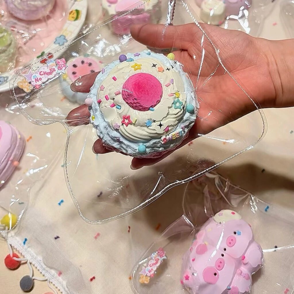 90031 No Cheese Monster Midsummer Mini Cake (Soft Cheese Clay Texture Series) / 不吃芝士怪 盛夏ミニケーキ(ソフトチーズクレイ触感シリーズ)