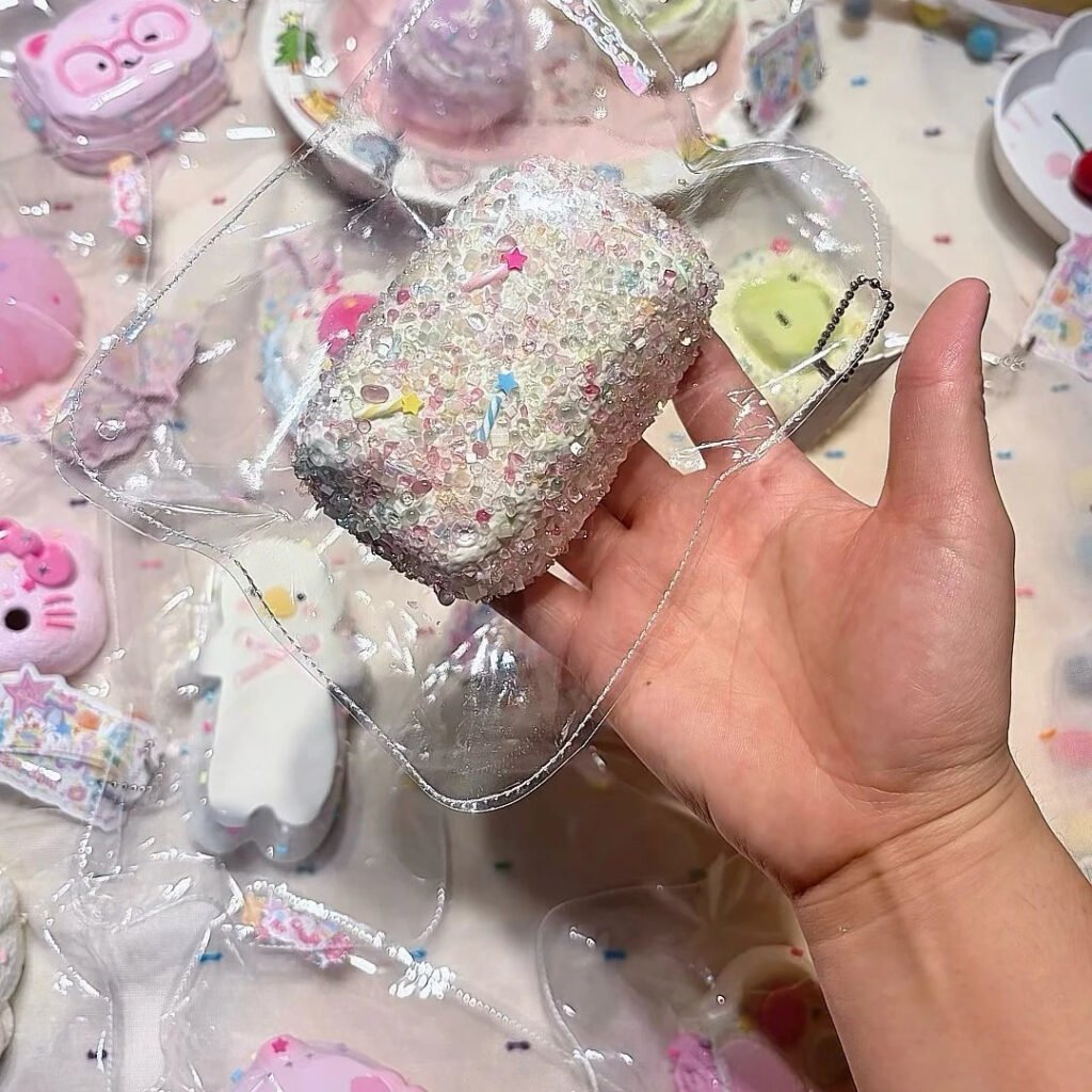 90039 No Cheese Monster Crushed Candy Milk Brick (Soft Cheese Clay Texture Series) / 不吃芝士怪 クラッシュキャンディミルクブリック(ソフトチーズクレイ触感シリーズ)