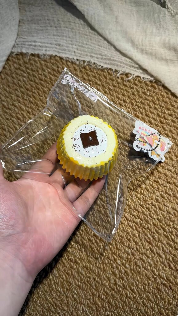 168017 Niannian Nienie Round Cake (Cotton Clay Texture Series) / 年年的捏捏 ラウンドケーキ（コットンクレイ触感シリーズ）