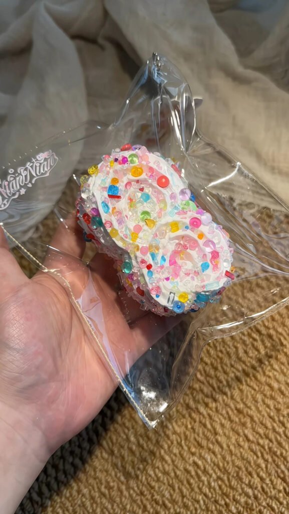 168024 Niannian Nienie Gem Candy Double Cookie (Cotton Clay Texture Series) / 年年的捏捏 ジェムキャンディダブルクッキー（コットンクレイ触感シリーズ）