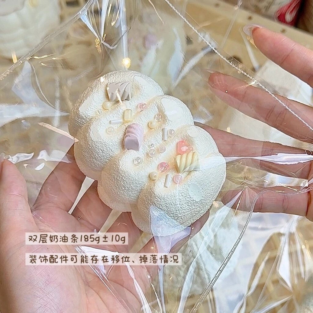 332000 Only Eat Salted Fish Double-Layer Cream Bar (Soft Glutinous Clay Texture Series) / 只爱吃咸鱼 ダブルクリームバー (ソフトもちクレイ触感シリーズ)