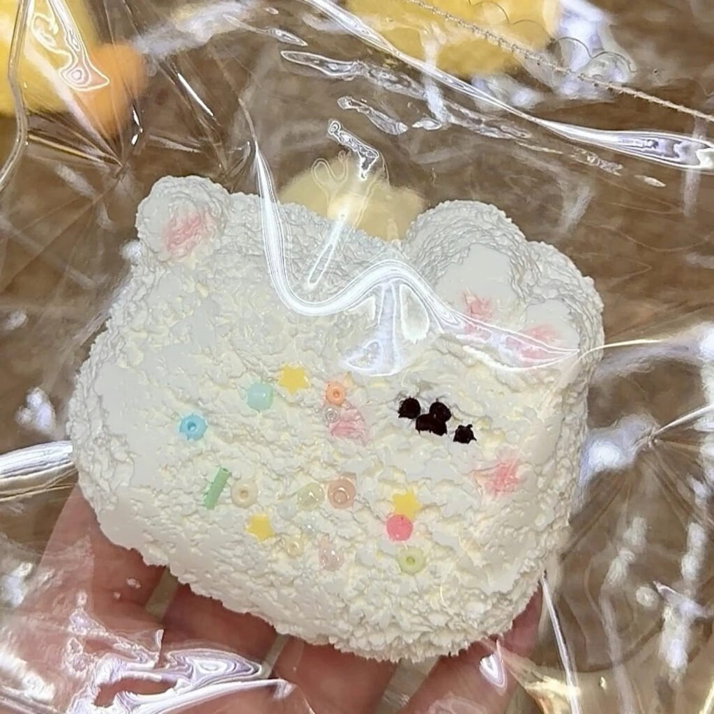 135073 Ohmo Nienie Fuzzy Little White Bunny (Heat Pad Cream Cheese Clay Texture Series) / ohmo捏捏 ふわふわ白うさぎ (加熱パッドクリームチーズクレイ触感シリーズ)