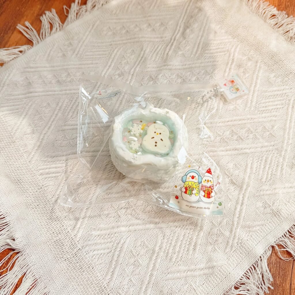 49021 Ouyuan Yuan Handmade Snowy Fruit Dessert (Milk Cake Clay Texture Series) / 欧圆圆手作 雪盅菓（奶糕泥触感系列）