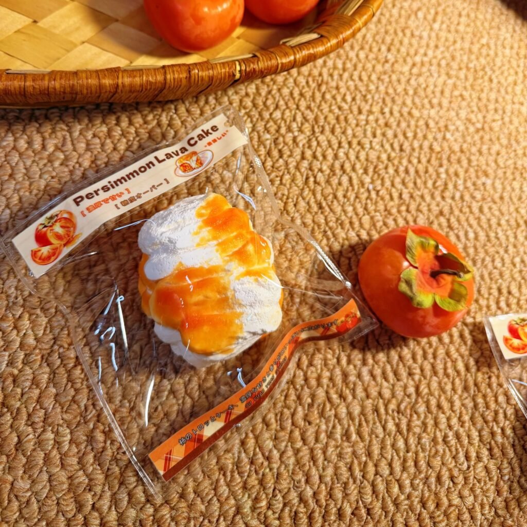 49022 Ouyuan Yuan Handmade Molten Persimmon Tiramisu (Mochi Clay Texture Series) / 欧圆圆手作 流心柿子提拉米苏（麻薯泥触感系列）