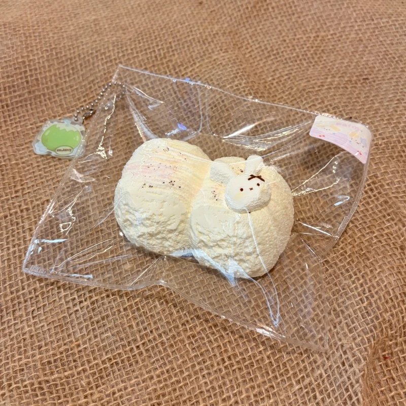 405024 PALM Double Bunny (Yogurt Clay Texture Series) / PALM胖胖捏捏 兔子二连（酸奶泥触感系列）