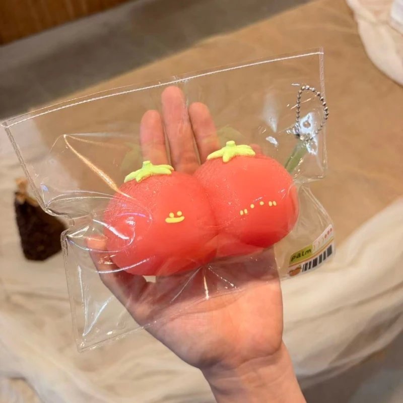 405048 PALM Little Tomato (Yogurt Clay Texture Series) / PALM胖胖捏捏 番茄仔(酸奶泥触感系列)