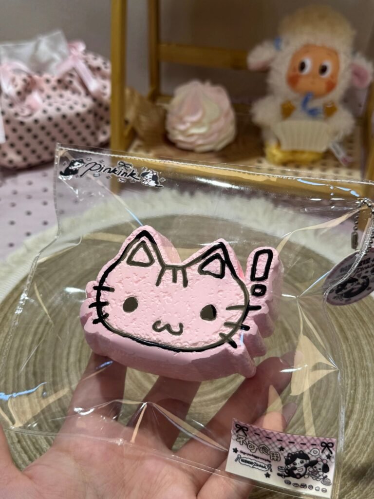 436001 Pinkink Pink Ink Kitten Cookie (Whipped Cream Texture Series) / 粉墨捏捏 粉墨小猫饼干（绵奶油触感系列）