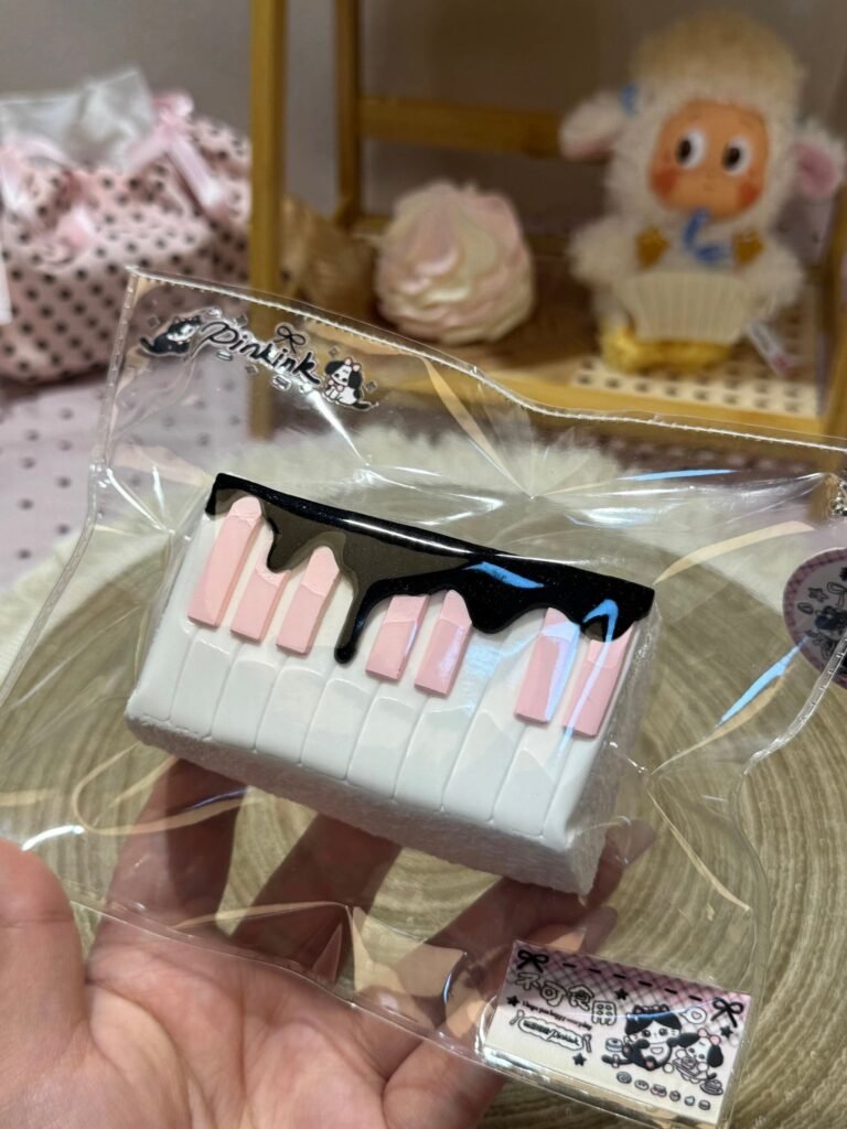 436003 Pinkink Pink Ink Piano (Dry Cheese Clay Texture Series) / 粉墨捏捏 粉墨钢琴（干奶酪触感系列）