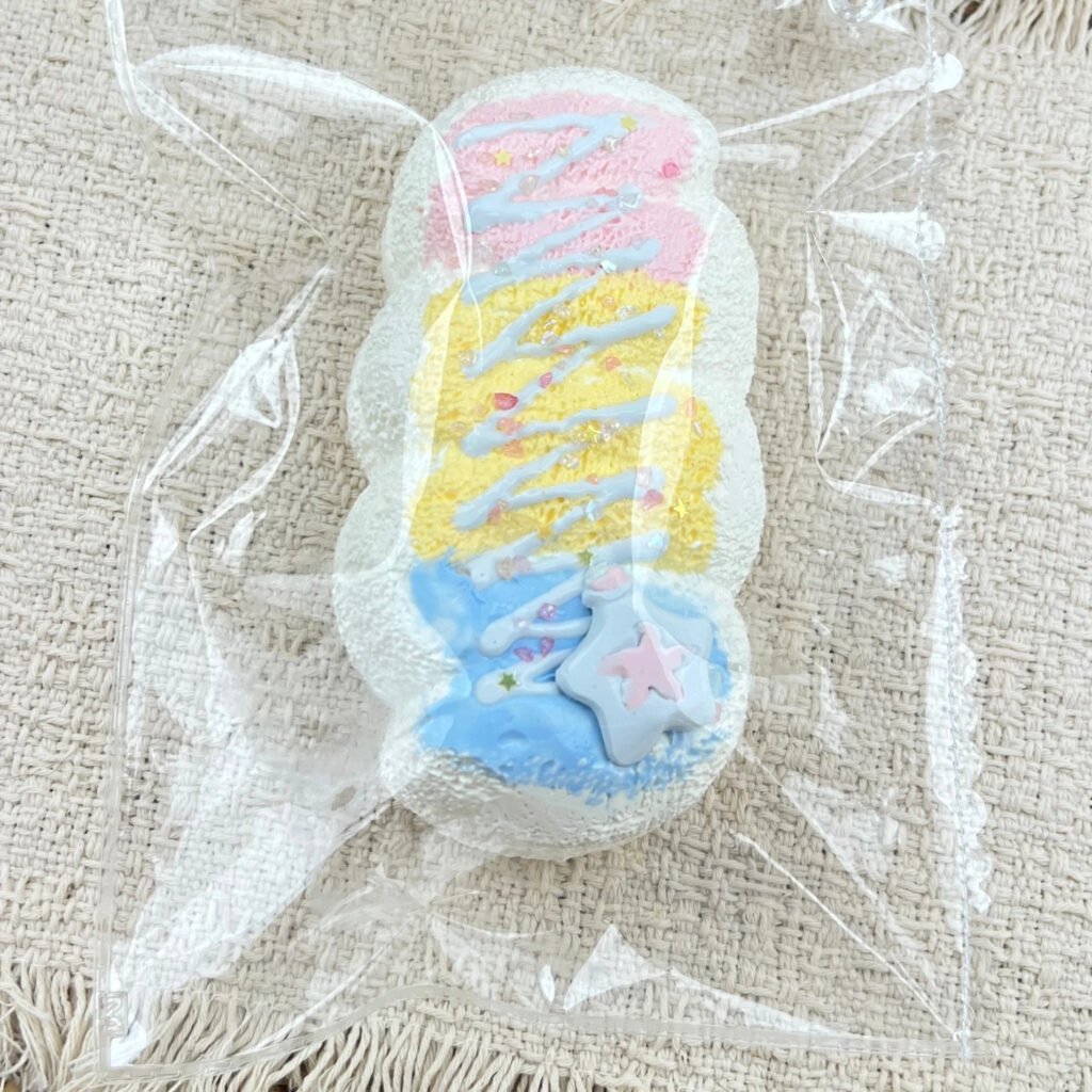 63033 PokuPoku Message Bottle Double-Layer Cream Bar (Cream Clay Texture Series) / PokuPoku 漂流瓶双层奶油条（奶油泥触感系列）