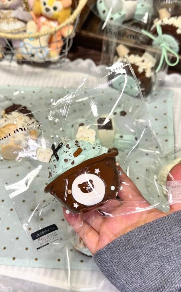 311007 PuPu Miao Studio Bear Ice Cream Bowl (Thin Chocolate Texture Series) / PuPu喵studio 小熊冰淇淋碗（薄巧触感系列）