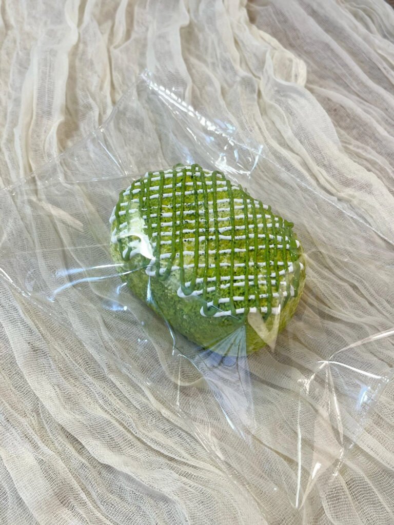 358008 Qingtian Nienie Matcha Senbei (Dry Cream Texture Series) / 晴天捏捏 抹茶仙贝（干奶油触感系列）