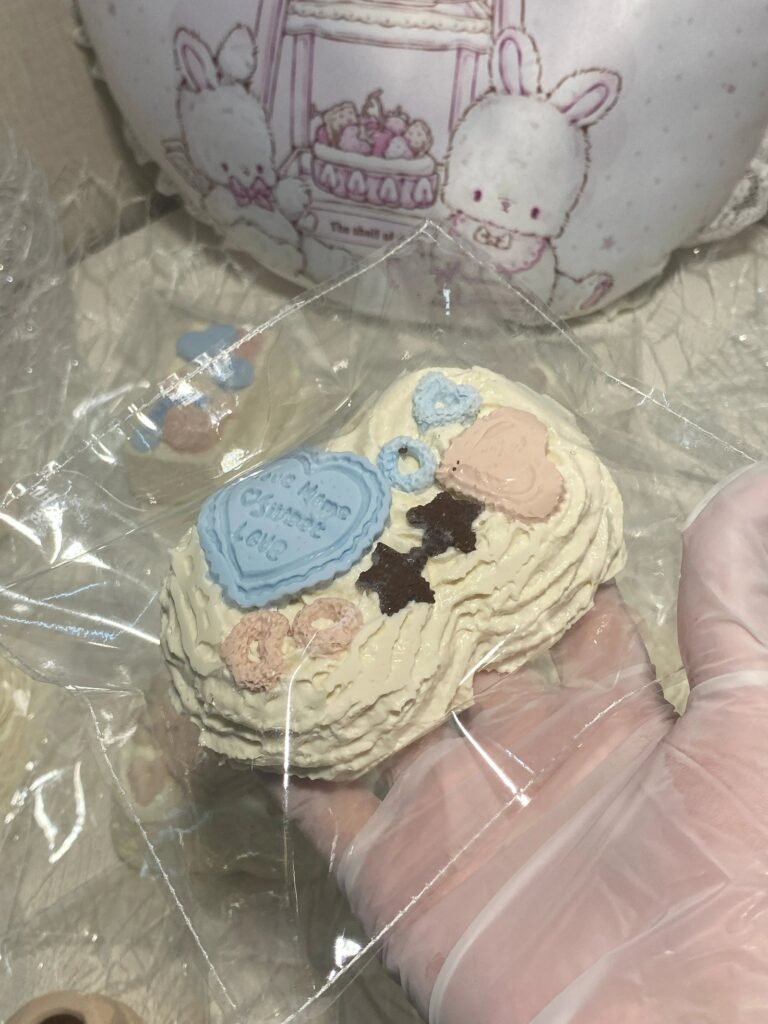 377004 Ragdoll Playful Heart Double Cookie (Cream Clay Texture Series) / Ragdoll布偶狗捏捏 童趣爱心二连曲奇（奶油泥触感系列）