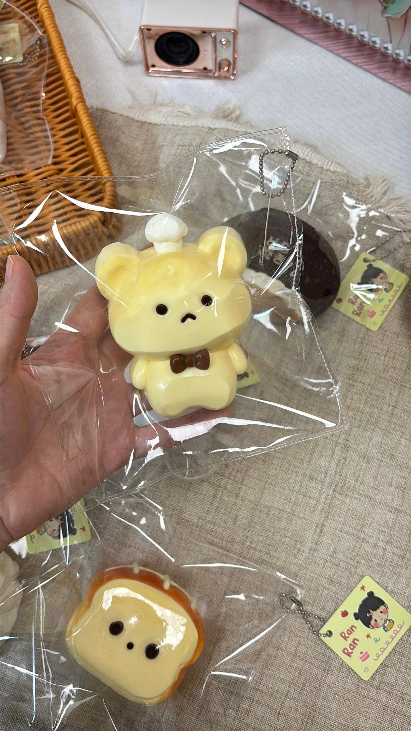 380014 Ranran Handmade Chef Mouse (Cotton Cream 2.0 Texture Series) / 染染手工馆 厨师小鼠(绵奶油2.0触感系列)