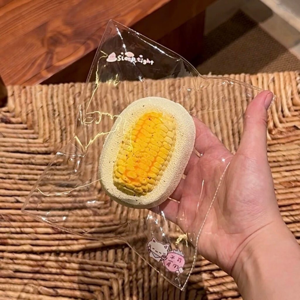 95041 Well Rested Again Squishy Cream Corn Tart (Butter Oven Texture Series) / 又睡饱了捏捏 クリームコーンタルト (バターオーブン触感シリーズ)