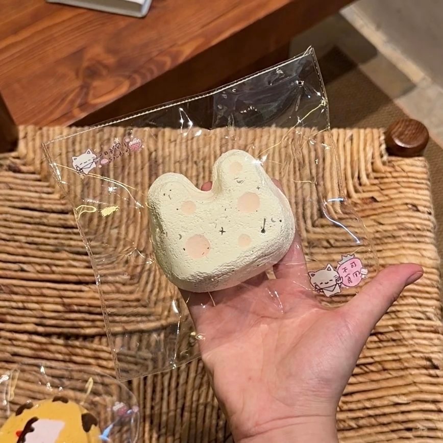 95044 Well Rested Again Squishy Soft Bunny Head (Dry Clay Oven Texture Series) / 又睡饱了捏捏 ふわふわうさぎヘッド (ドライクレイオーブン触感シリーズ)