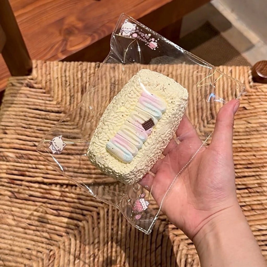 95060 Well Rested Again Squishy Cream Rice Ball (Custom Soft Texture Series) / 又睡饱了捏捏 クリームおにぎり (特調ソフト触感シリーズ)
