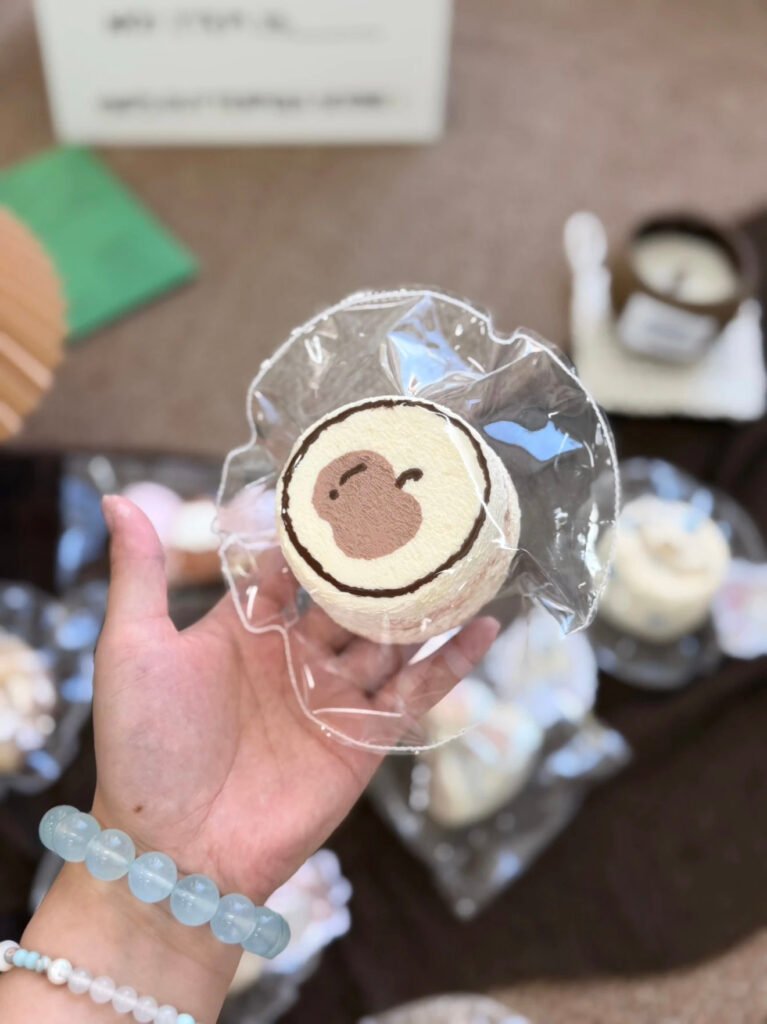 432004 Rollyjoy Coffee Apple Round Toast (Soft Dry Milk Clay Texture Series) / Rollyjoy 咖啡苹果圆吐司（软干奶泥触感系列）