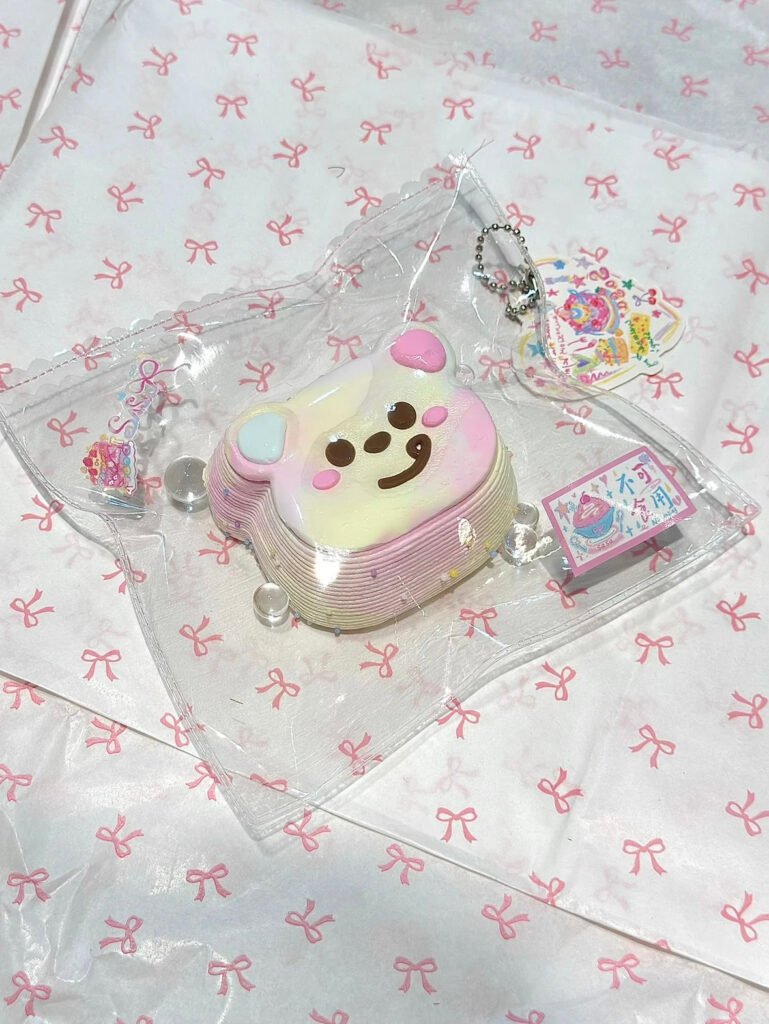 130033 Sasa Bear Mille-Crepe (Milk Candy Clay Texture Series) / 萨sasa 小熊千层（奶糖泥触感系列）
