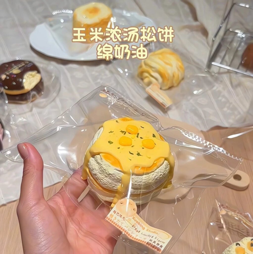 391008 Snow Cake Nienie Shop Creamy Corn Soup Pancake / 雪饼的捏捏铺 玉米浓汤松饼