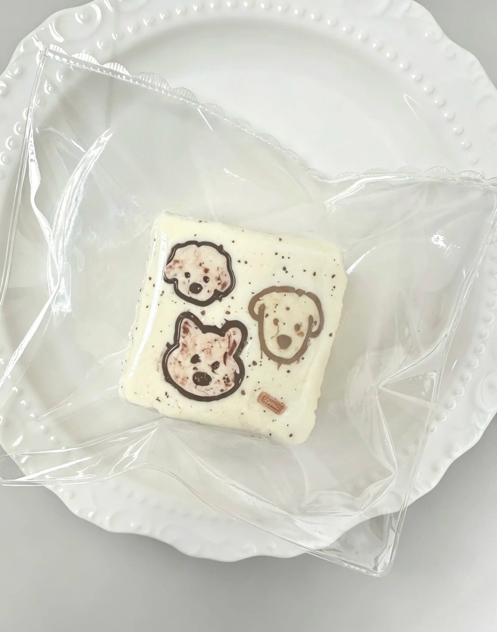337004 Soft Cloud Studio Vintage Puppy Cake / 软云朵 Studio レトロこいぬケーキ