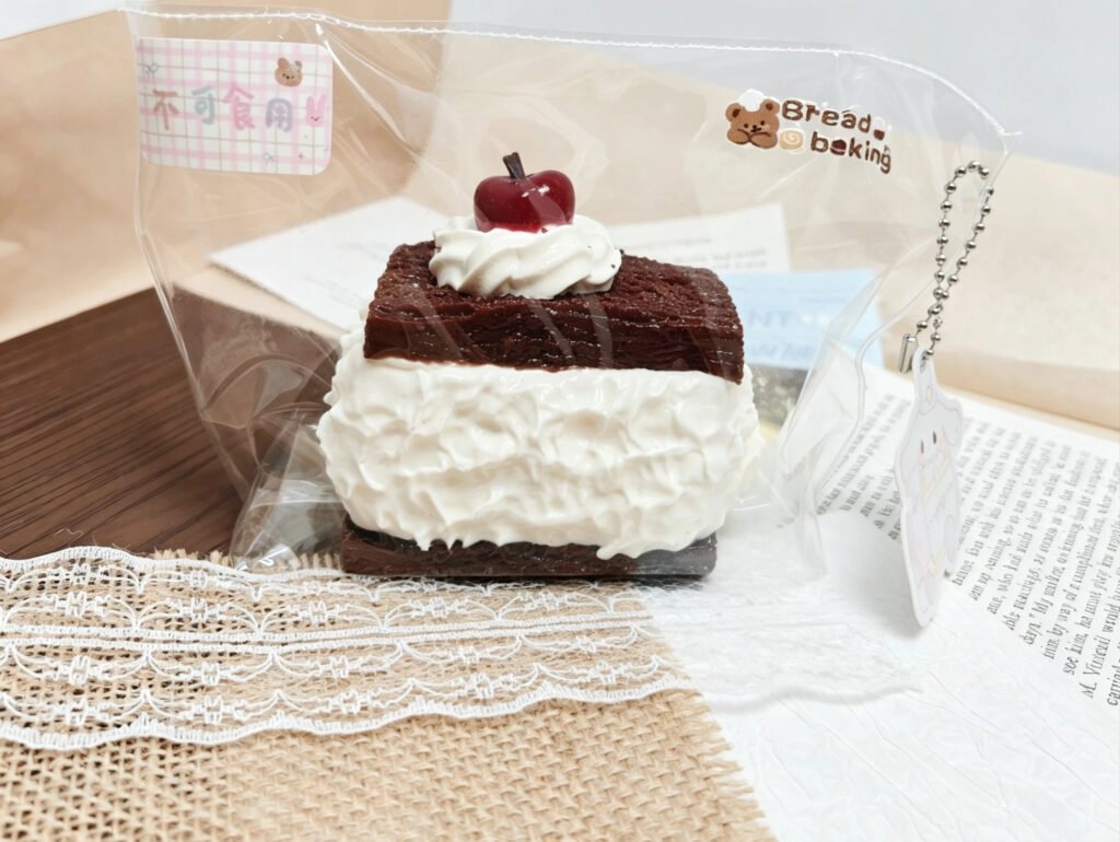 333008 Soft Haze Chocolate Cherry Milk Crumble (Mochi Clay Texture Series) / 软雾 チョコレートチェリーミルククランブル (もちクレイ触感シリーズ)