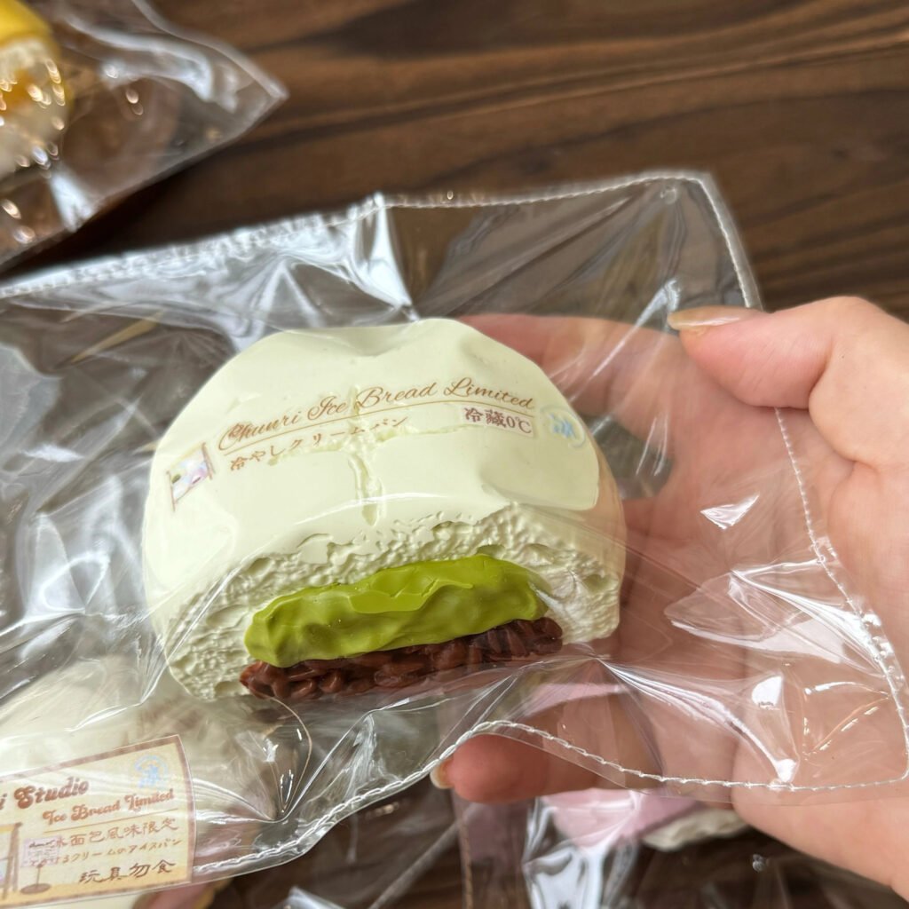 401014 Spring Kindergarten Matcha Ice Bread (Whipped Cream Texture Series) / 春日幼稚园 抹茶冰面包（绵奶油触感系列）
