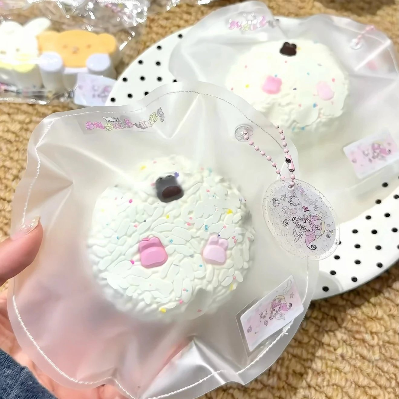 422008 Susuubunny Sweet Bean Round Rice Ball / susuubunny 小甜豆圆饭团