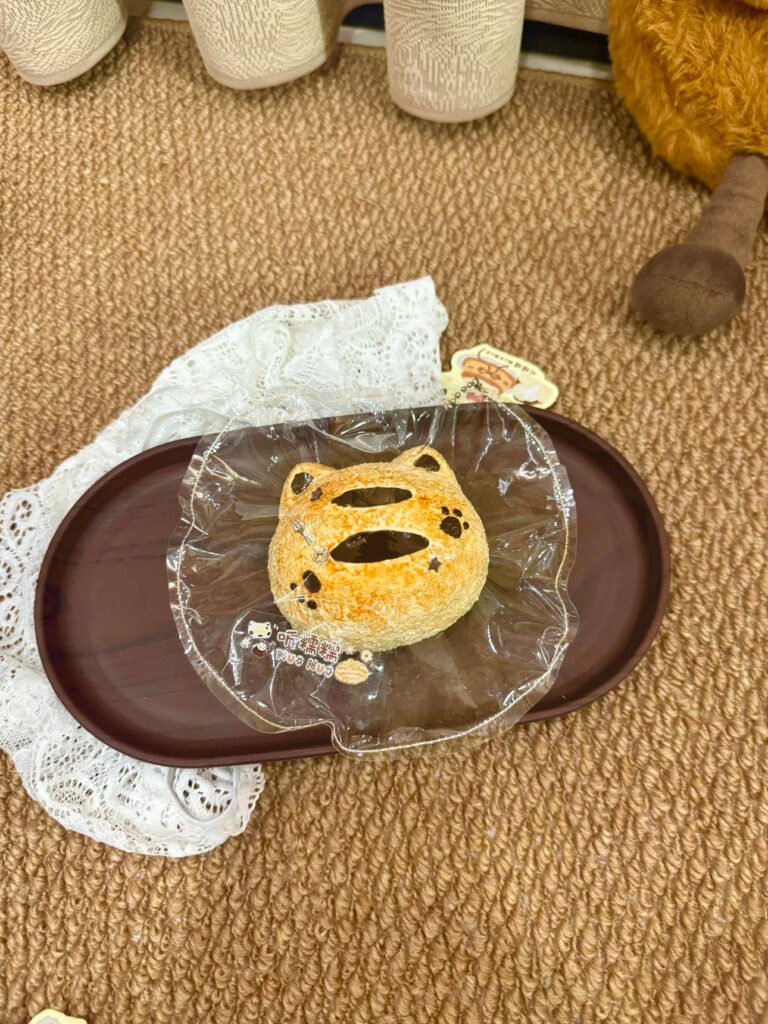 349010 Ting Nuonuo Kitty Bun (Baked Rice Cake Clay Texture Series) / 听糯糯 小咪餐包（烤年糕泥触感系列）