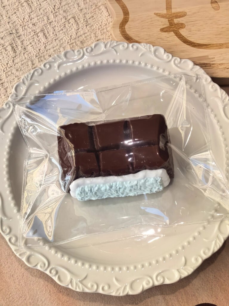 348002 Little Tomato Mint Chocolate Bar (Modeling Clay Texture Series) / 小番茄捏捏铺 薄荷巧克力大板（橡皮泥触感系列）