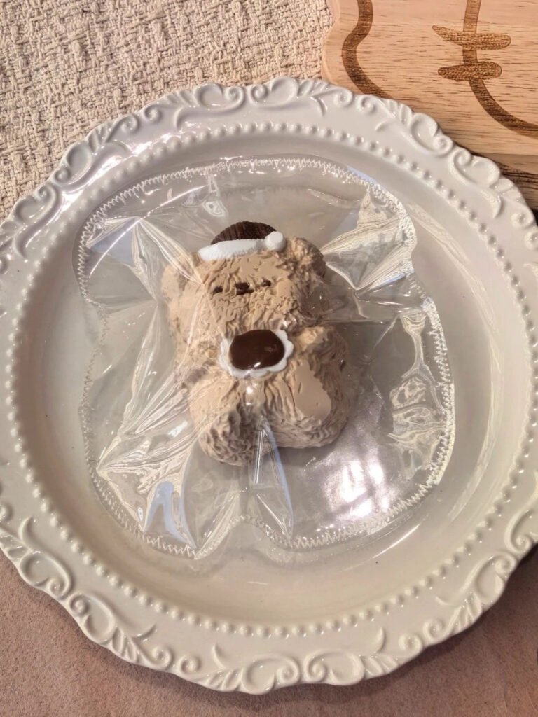 348018 Little Tomato Pajama Bear (Modeling Clay Texture Series) / 小番茄捏捏铺 睡衣小熊（橡皮泥触感系列）