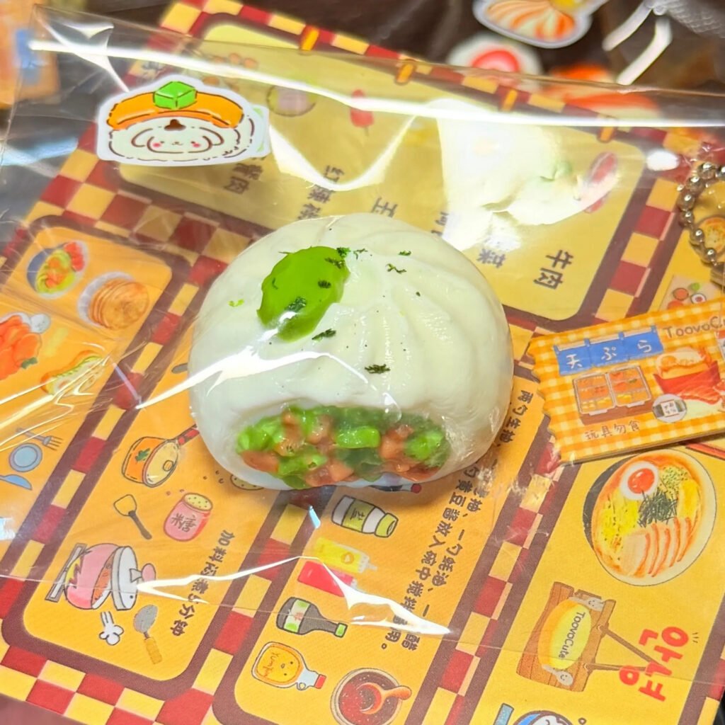 141055 Toovo Cute Mini Vegetable Bun (Imitation Skin Texture Series) / Toovo cute 捏捏 ミニ野菜まん (人工肌触感シリーズ)