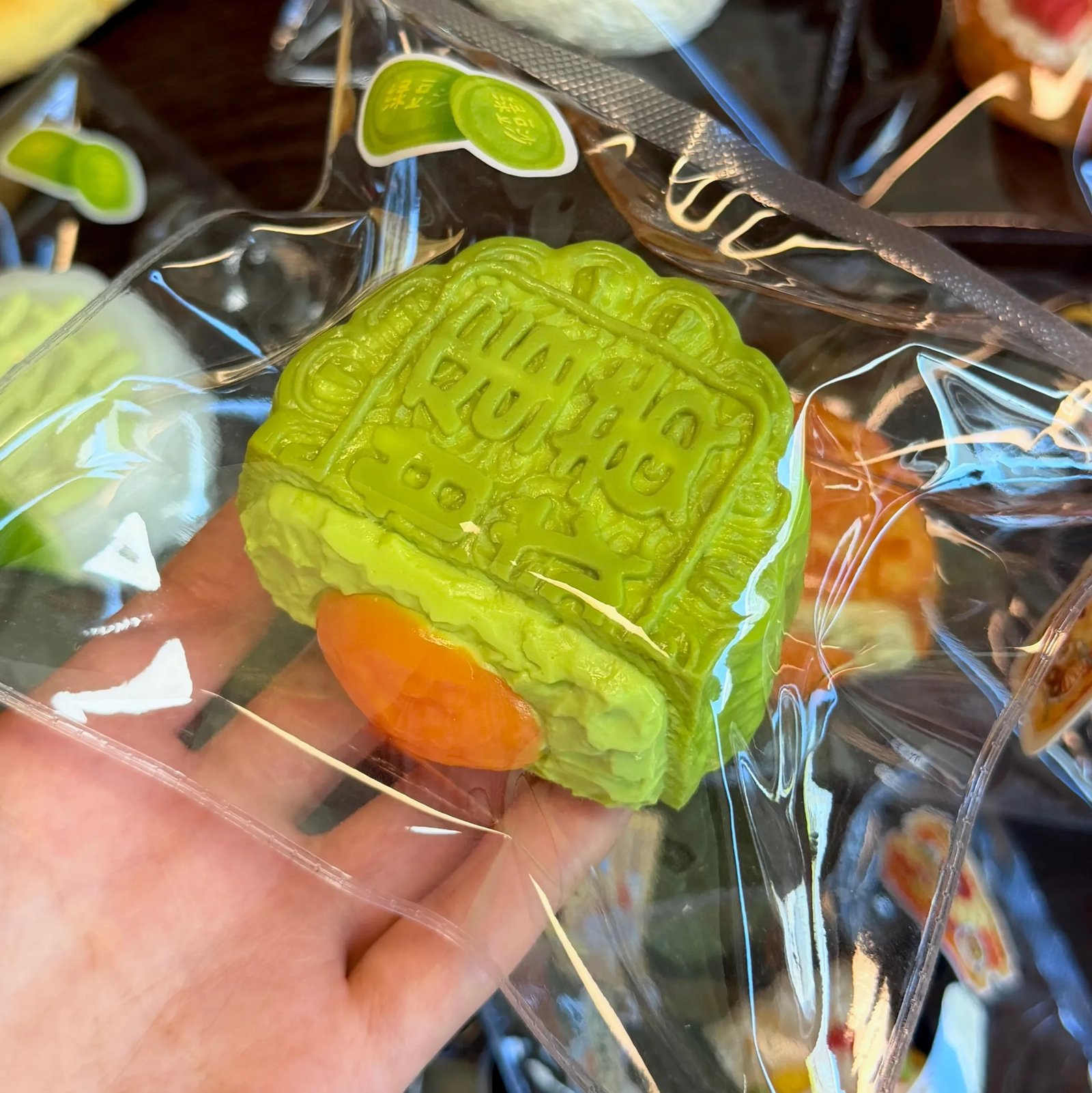 141077 Toovo Cute Mung Bean Mooncake (Yogurt Clay Texture Series) / Toovo cute 捏捏 緑豆月餅 (ヨーグルトクレイ触感シリーズ)