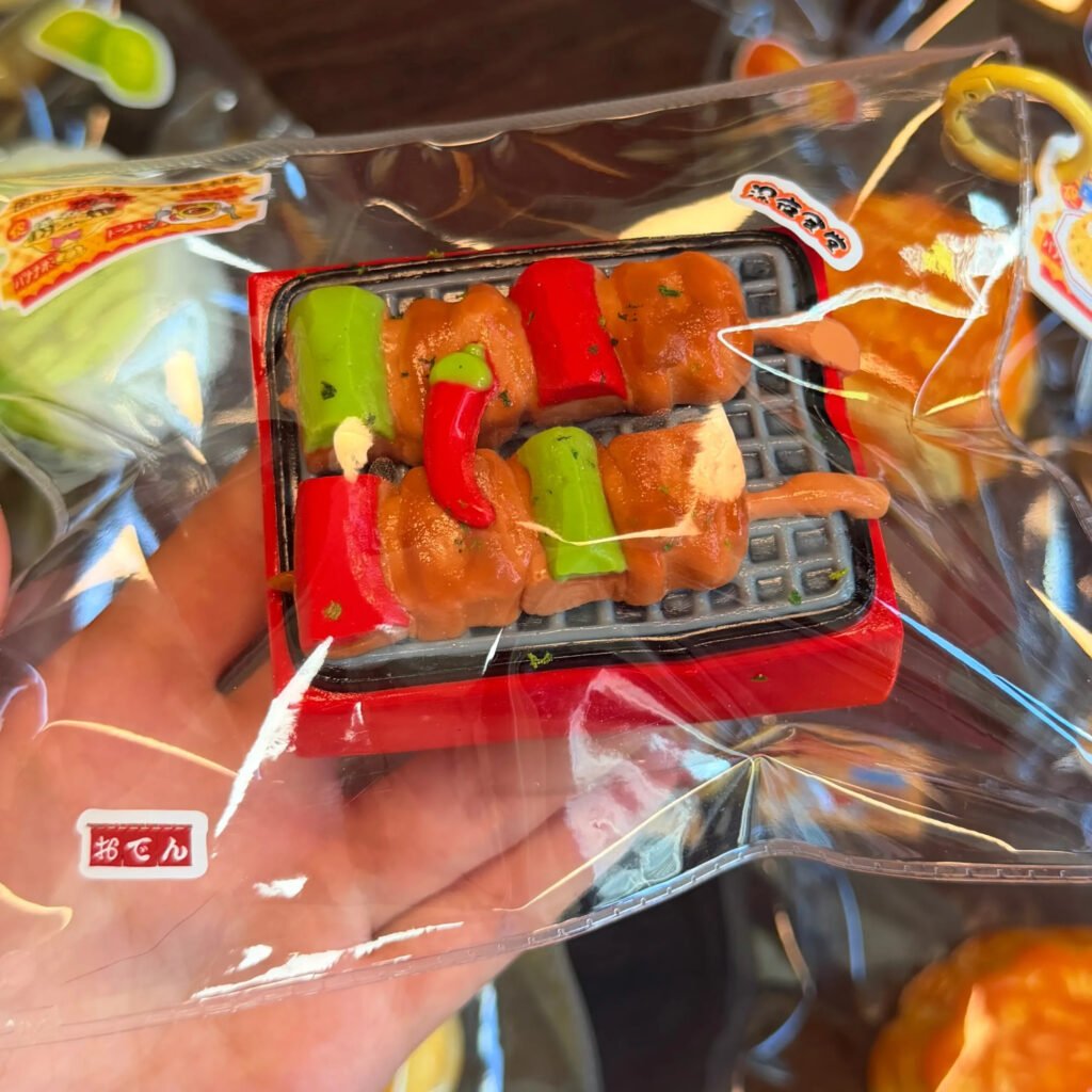 141085 Toovo Cute Beef Skewer Grill Plate (Whipped Cream Clay Texture Series) / Toovo cute 捏捏 牛串焼きプレート (ホイップクリームクレイ触感シリーズ)