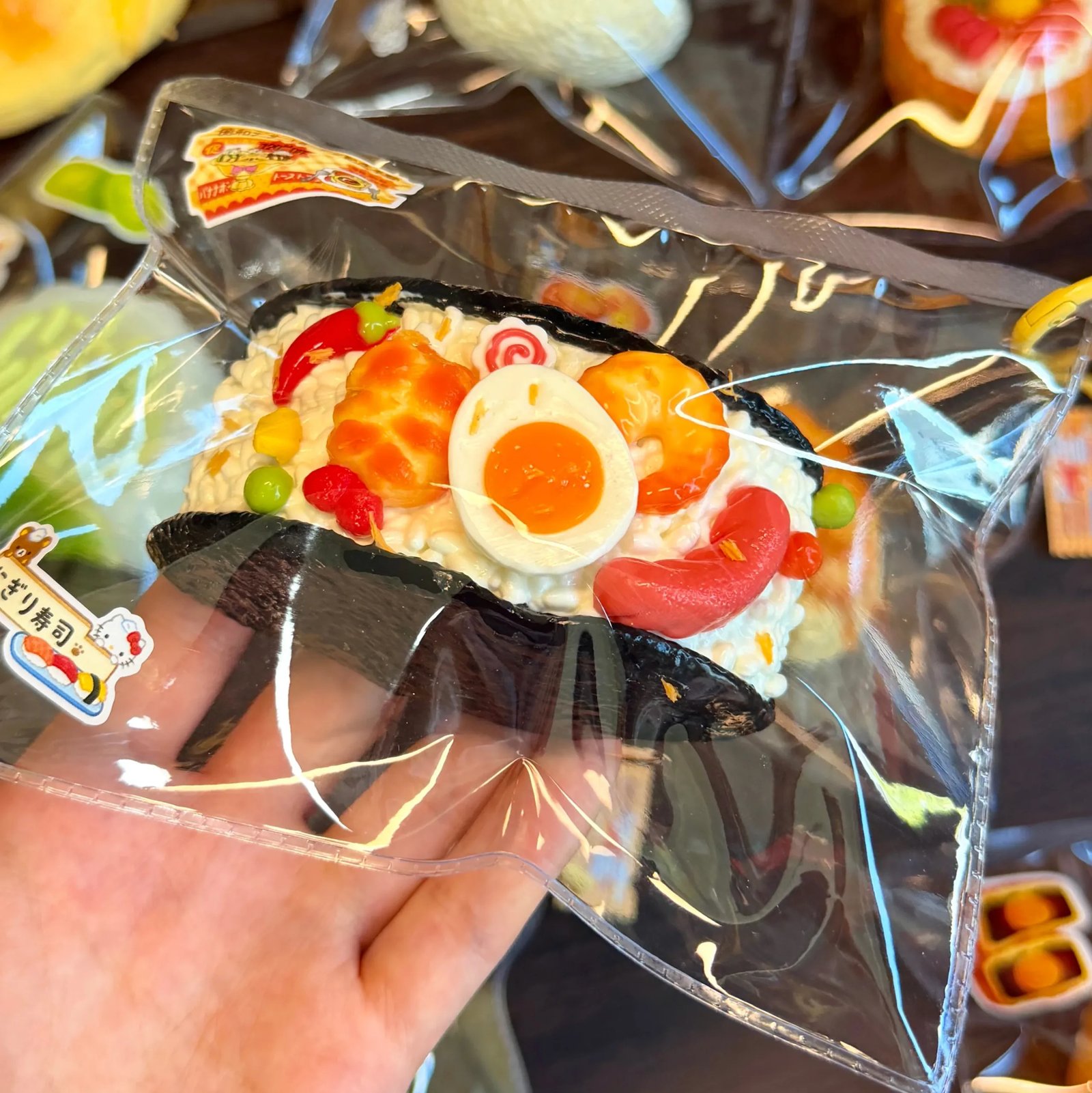 141088 Toovo Cute Taco Salted Egg Yolk Fried Shrimp (Yogurt Clay Texture Series) / Toovo cute 捏捏 タコス塩卵黄フライドシュリンプ (ヨーグルトクレイ触感シリーズ)