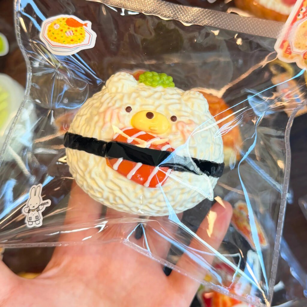 141089 Toovo Cute Cute Bear Salmon (Dry Glutinous Rice Clay Texture Series) / Toovo cute 捏捏 かわいいくまサーモン (ドライもち米クレイ触感シリーズ)