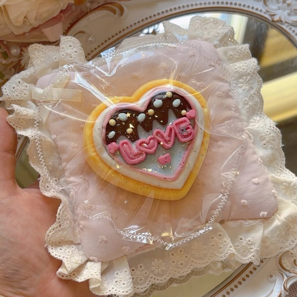 400007 Touisle Love Heart Cookie / 触屿Touisle手工馆 love爱心饼干